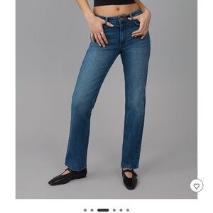 High rise Denver Straight Leg Women's Jeans